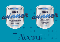 MGI Worldwide member firm Accru wins Client Choice Awards 2023